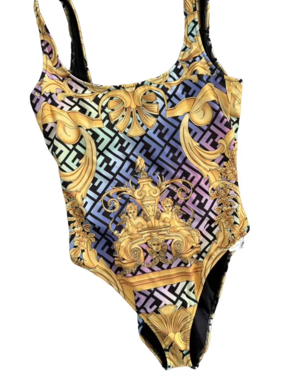 Fendace one piece swimsuit nwt